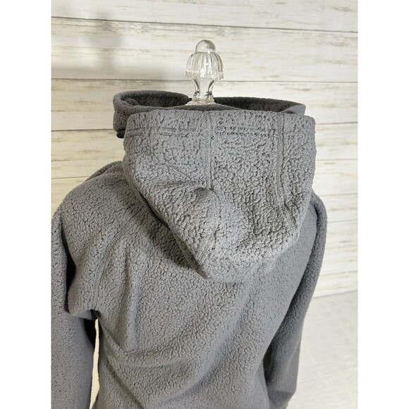 Kuhl Jacket Flight Pullover Sweater Flint Gray Fleece Sherpa MEDIUM Womens 2041 - Picture 12 of 16